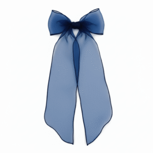 Classic Organza Hair Bow - Image 2