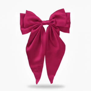 Hair Bow Clip - With longtail - Image 4